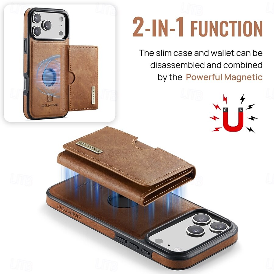 телефон Кейс для Назначение iPhone 17 Pro Max i16 15 14 Pro Max Plus 13 Pro Max Кейс на заднюю панель Защита от удара Ретро ТПУ ПК Кожа PU 2025 - $19.99 –P11