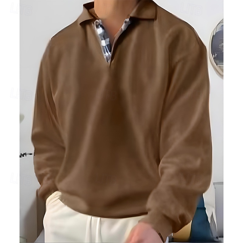 Homme Sweat-shirt Sweat à capuche Pull Sweat à capuche boutonné Noir Blanche Rose Claire Rouge Bleu Revers Uni Patchwork Sport & Loisir Occasionnel Quotidien Streetwear Frais Vêtements de sport de 2025 ? $18.99 –P12