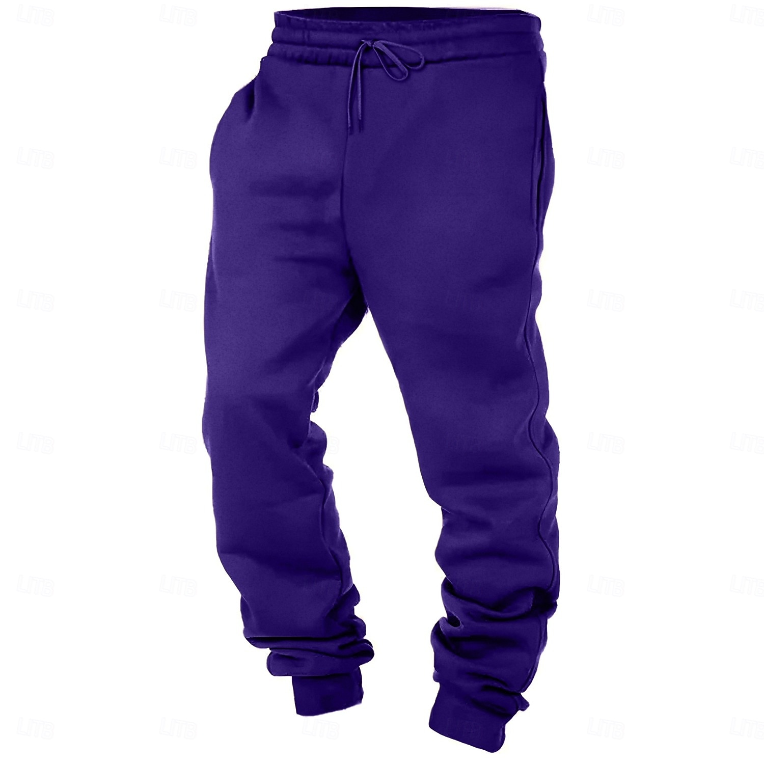 Monipakkaus 3kpl Miesten Punainen+violetti+keltainen Veryttelyhousut Lenkkeilijät Fleece-housut Kurenauha Joustava vyötärö Tavallinen Loma Arki-asut Polyesteri Syksy 2026 - $29.99 –P9