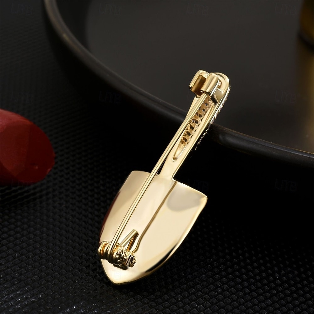 Broschen Geometrisch Kreativ Mode Niedlich Personalisierte Einfach Brosche Schmuck Gold Für Hochzeit Party Geschenk Verlobung Abschlussball Festival 2026 - $16.49 –P3