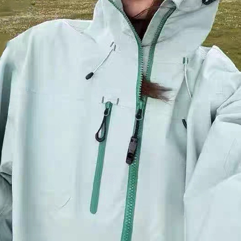 Men's Solid Colored Hooded Jacket Full Zip Jacket Fall / Winter with Pockets Long Sleeve Athleisure Waterproof Windproof Hiking Running Outdoor Black Yellow Pink Sportswear Activewear 2026 - $47.99 –P7
