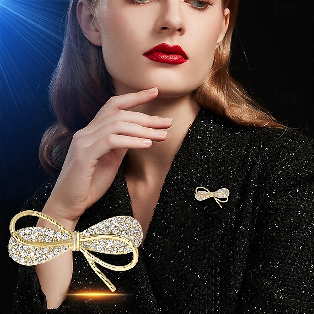 2026年 ブローチ バタフライ ファッション オリジナル シンプル ブローチ ジュエリー ゴールド 用途 結婚式 パーティー 贈り物 婚約 プロムドレス 祭り  コレクション – $16.49 –P2