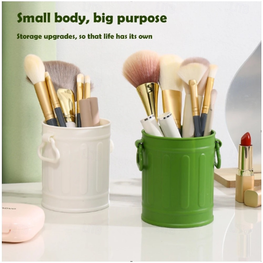 tegneseriepennholder enkel oppbevaringsholder for kontor oppbevaring skrivebord oppbevaring hjemmestudie oppbevaring (tilfeldige bokstavklistremerker) tegneseriepersonlighet pennholder stor kapasitet 2026 - $9.99 –P4