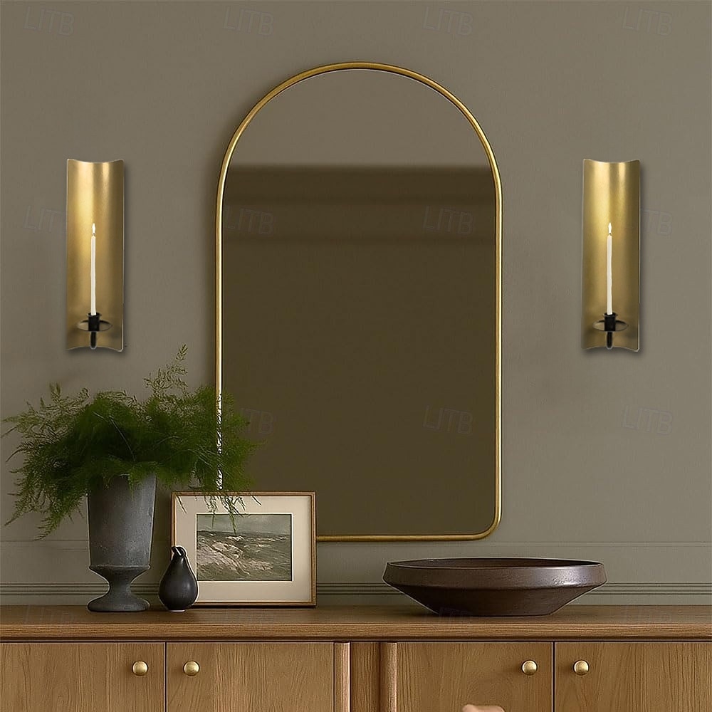 Elegant Wall Decor Metal Candle Holder Wall Sconce for Living Room Home Decor European Design 2026 - $25.99 –P7