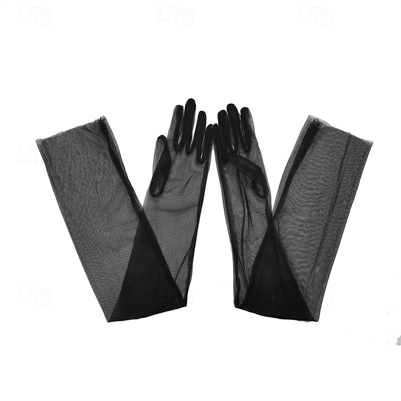 Dámské 1 pár Špičky prstů / Rukavice bez prstů Šik ven / Venkovní Rukavice - Jednobarevné Celý prst 2025 - $14.99 –P12