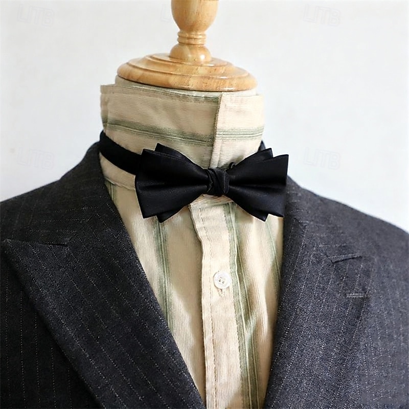 Homens Gravata Borboleta Contemporâneo Moderno Laço Cor Sólida / Simples Festa de Casamento Roupa Diária de 2026 por $5.99 –P1