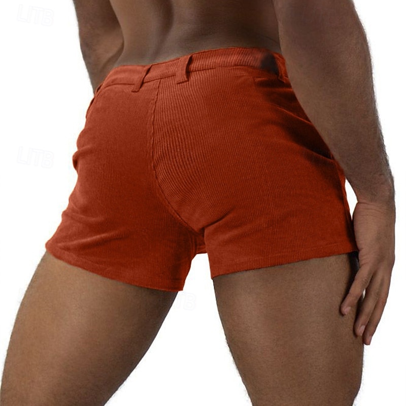 Homme Short Burmuda Shorts de Travail Avec Poches Uni Confort Respirant Longueur Genou Extérieur Affaires Mode Occasionnel Rose Claire bleu marine de 2026 ? $20.99 –P5