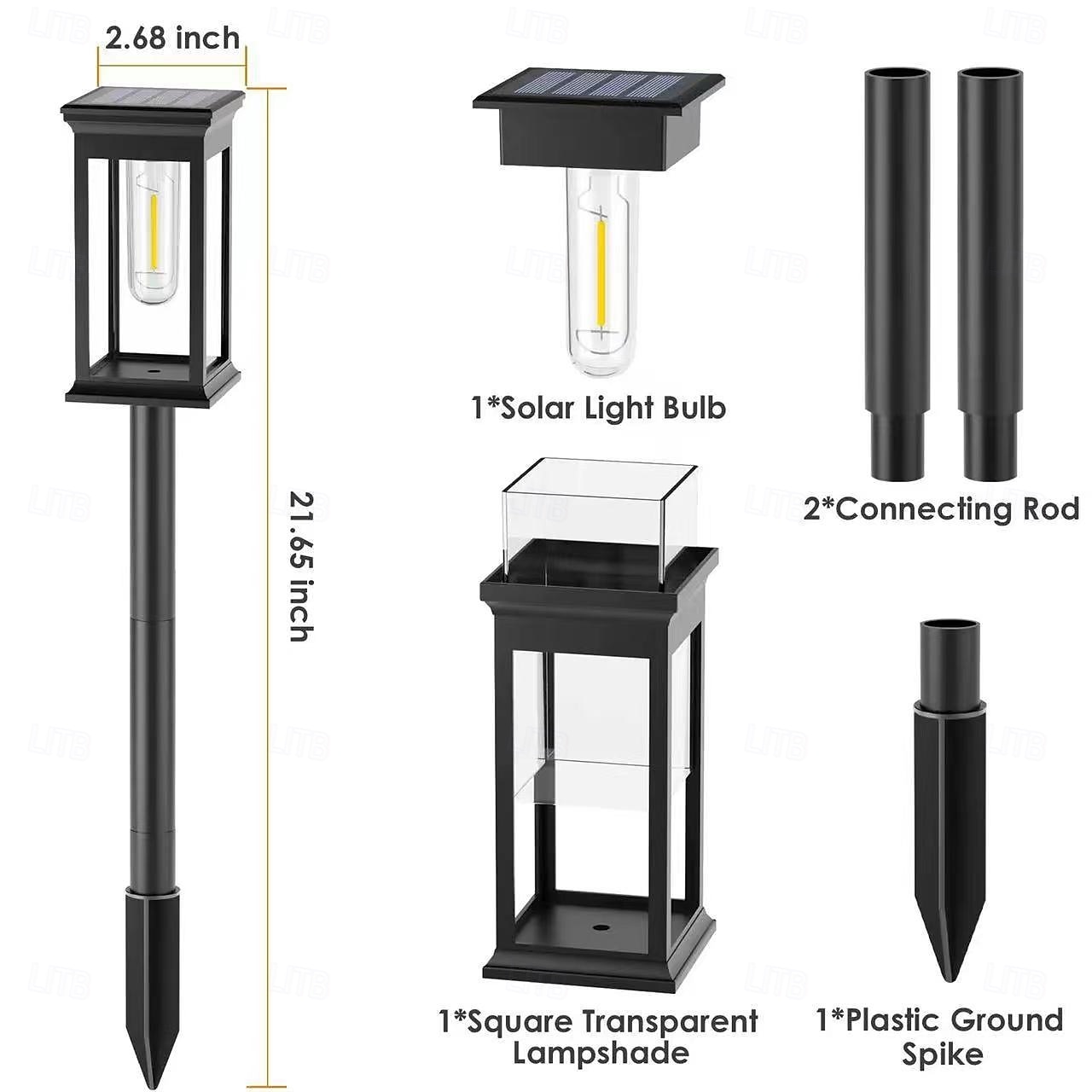 Solar Pathway Lights Waterproof, Solar Outdoor Lights,Auto-on/Off Pathway Light Solar Powered for Garden Lawn Patio Decoration 2026 - $25.99 –P5