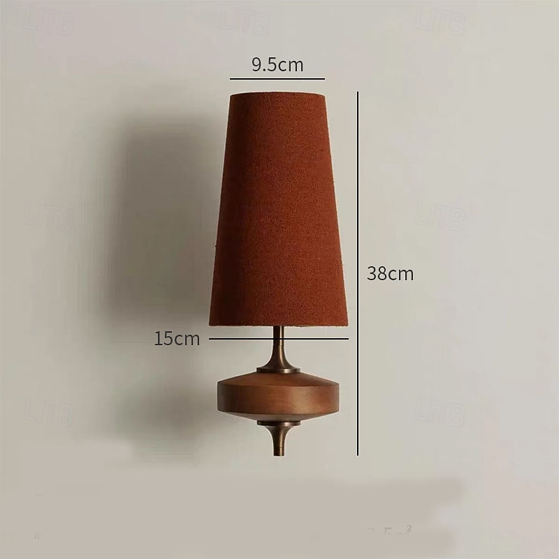 Wall Light corridor Japanese bedroom fabric lamp antique hotel bedside lamp 2026 - $253.89 –P1