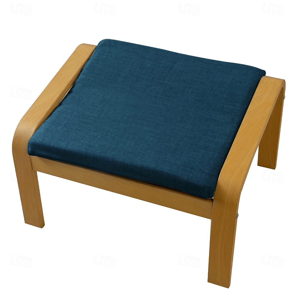 POÄNG Stool Chair footstool Cover Solid Color Quilted Polyester Slipcovers 2025 - $19.49 –P15