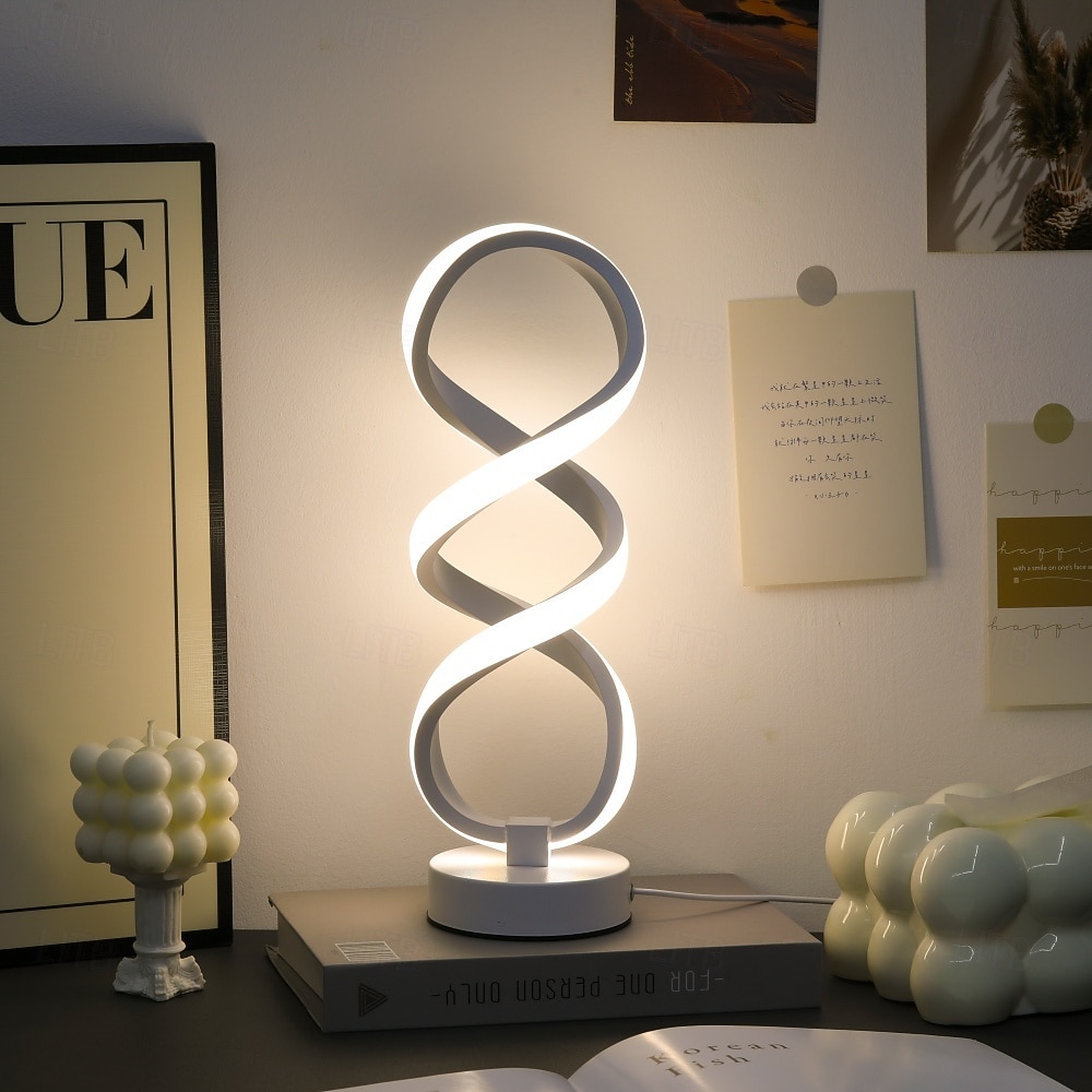 Table Lamp / Desk Lamp / Bedside lamps Decorative Artistic / Nordic Style USB Powered For Bedroom / Study Room / Office DC 5V White 2026 - $22.99 –P14