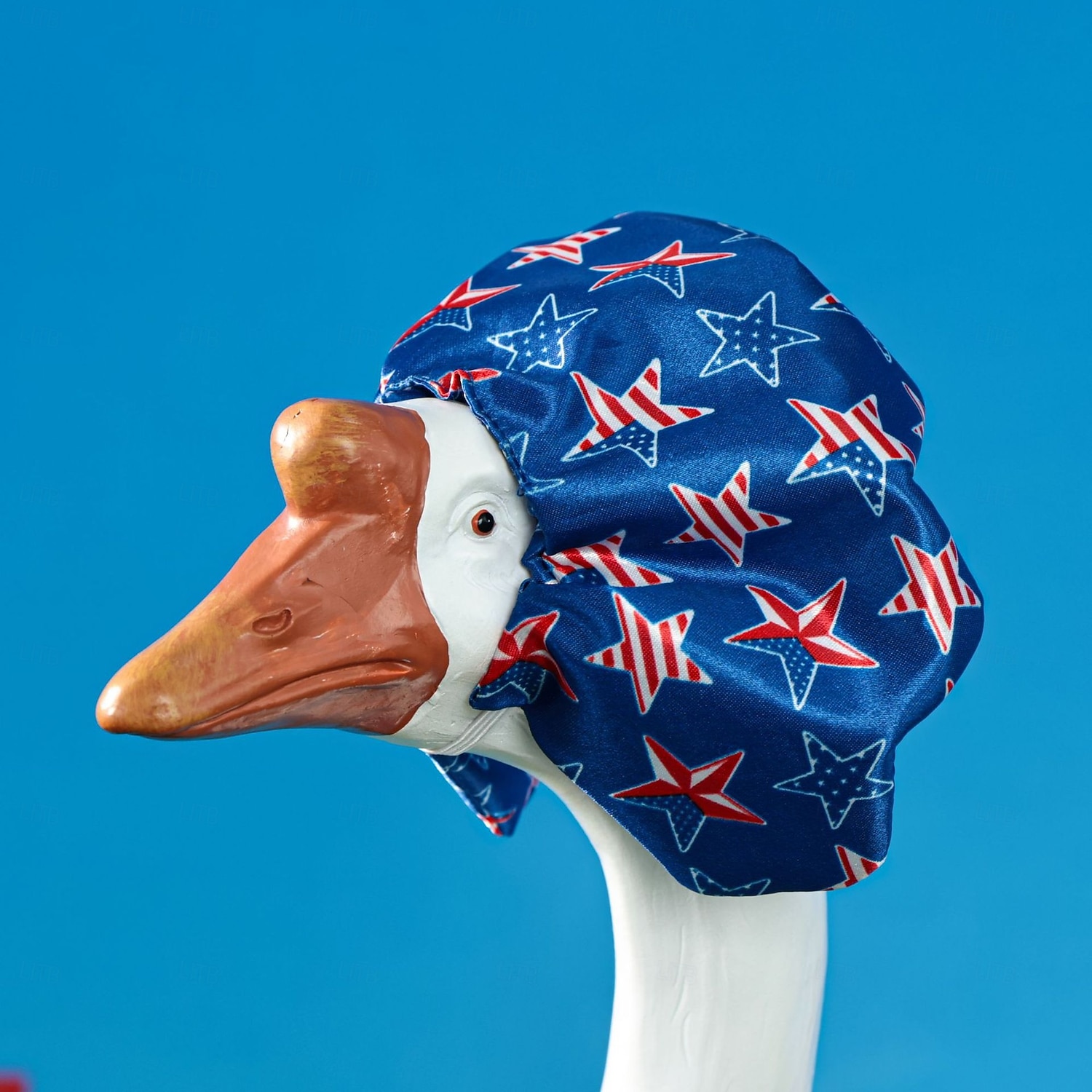 2 stk. patriotiske verandagåseantrekk sementgåskostyme 4. juli-stil gåsantrekk inkludert sløyfe og hatt til hagedekorasjon fest uteplass julegave 2026 - $19.99 –P14