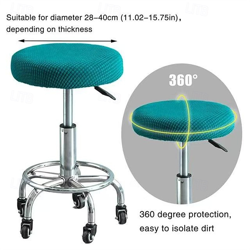 Dining Chair Seat Cover Super Fit Stretch Removable Washable Short Protector Cover Seat Slipcover for Hotel Dining Room Ceremony Banquet Wedding Party 2026 - $13.49 –P1