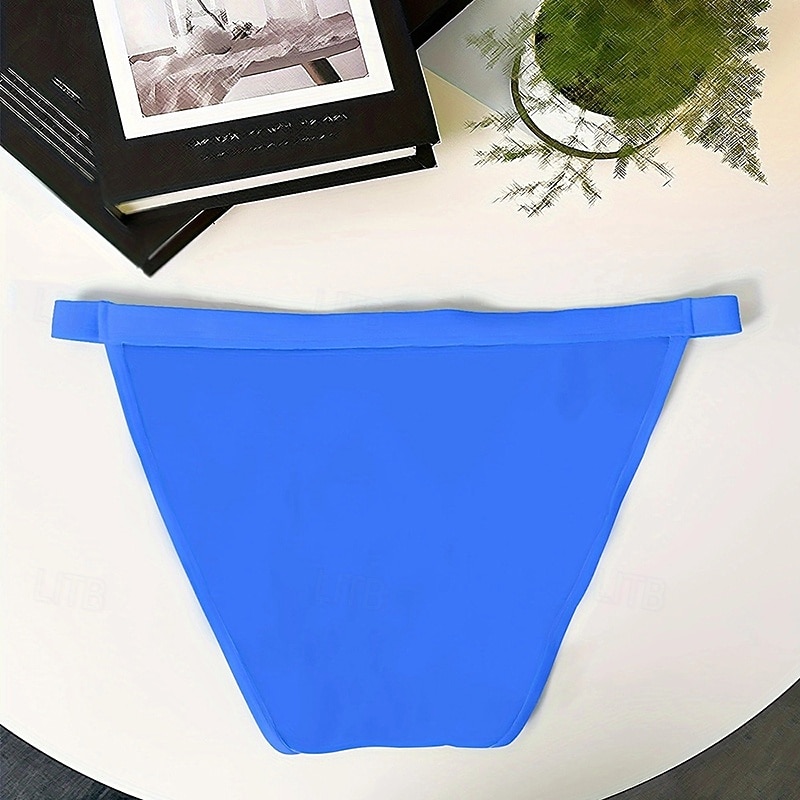 Férfi Úszótanga Fehérnemű Boxer fazonú fürdőnadrágok Kollázs Zsinór Rugalmas Légáteresztő Alsók Szörfözés Bikini Búvárkodás Nyár 2026 - $11.49 –P4