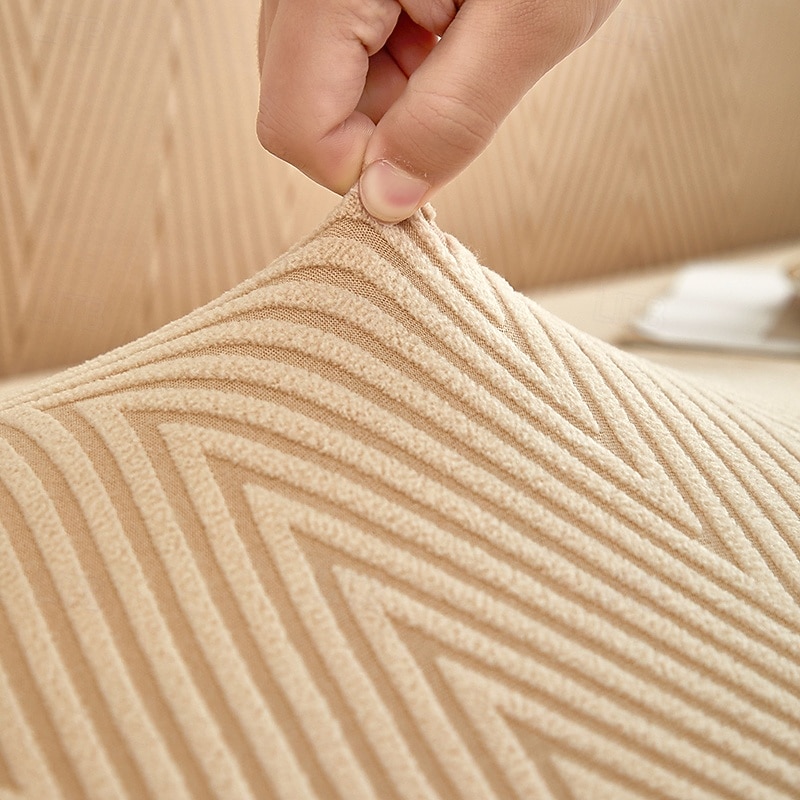 rugalmas jacquard szövet kanapéhuzat, stretch kanapéhuzat, szekcionált L alakú kanapéhuzat, sarokhuzat nappaliba, 1/2/3/4 üléses 2026 - $43.99 –P6