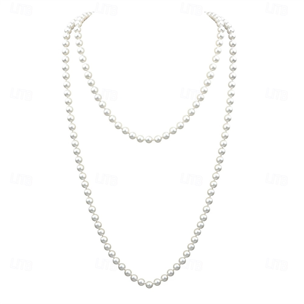 Set Anni Ruggenti Anni 1920 Midi Abito Flapper Abito da cocktail Costume di fantasia con accessori Maniche corte Il grande Gatsby Ragazza Flapper Paillettes Frangia con nappe Scollo a V Costume Per del 2026 a $52.99 –P8