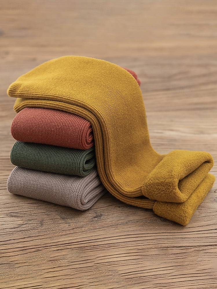 Женские утолщенные термоноски - комплект из 4 пар, мягкие и теплые, идеально подходят для зимы, холодной погоды и в качестве подарка на праздники 2026 - $11.99 –P4