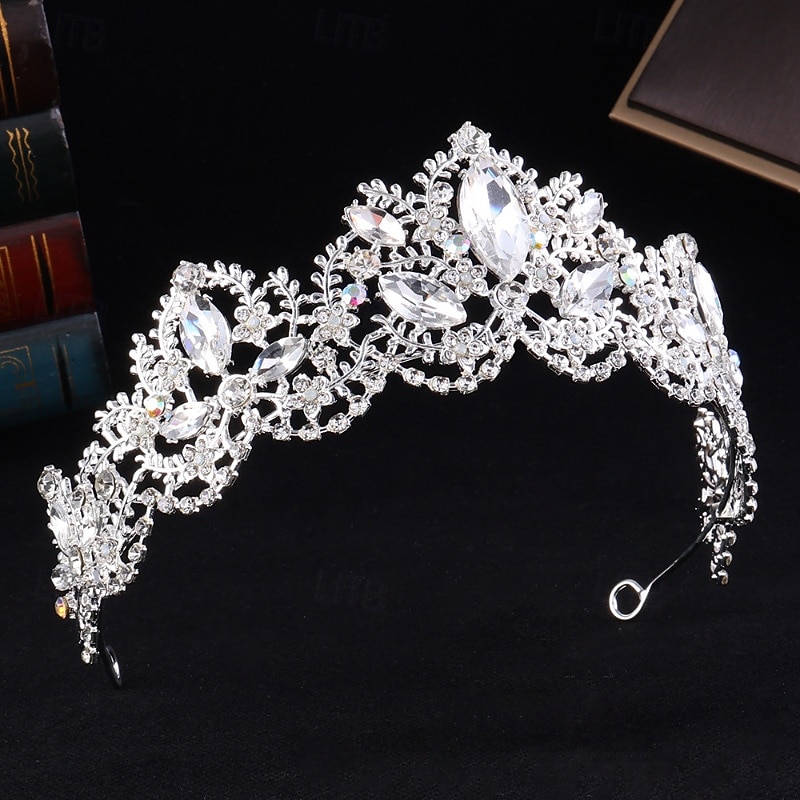 Diademi Acconciatura Strass Lega Matrimonio Compleanno Elegante Vintage Con Strass Copricapo Copricapo del 2026 a $11.49 –P3