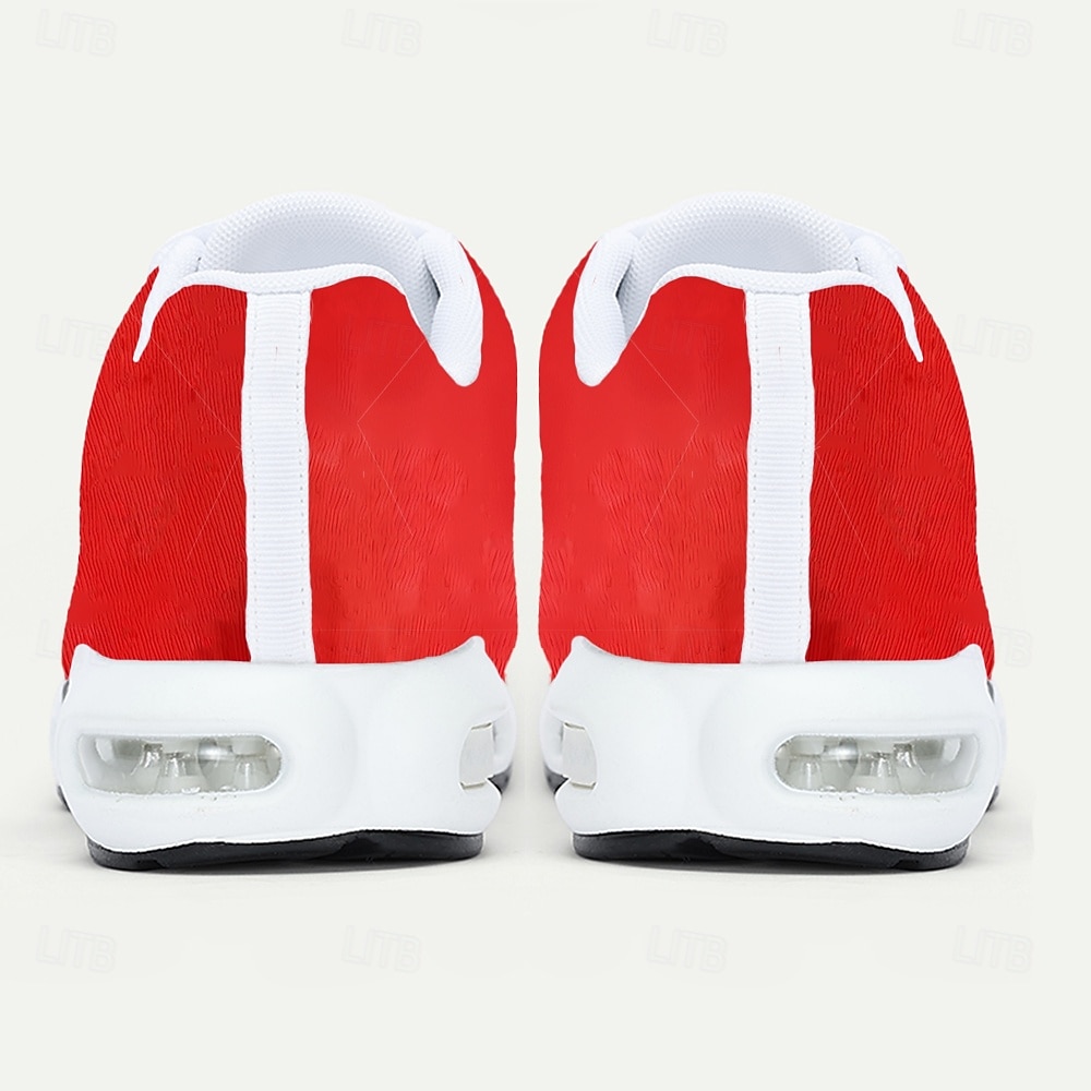 3D-tryckta jultomtensneakers för män – lekfulla och mysiga, roliga julskor för julfester och vinterfestligheter 2025 - $46.99 –P6