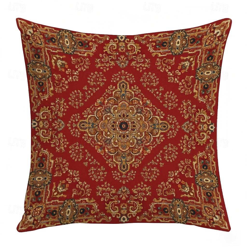 Vintage-Kissenbezüge im Bohème-Stil mit Digitaldruck, dekorative Kissenhüllen für Zuhause, Schlafzimmer, Wohnzimmer, Gästezimmer, Hotel, Sofa-Akzente 2026 - $8.99 –P8