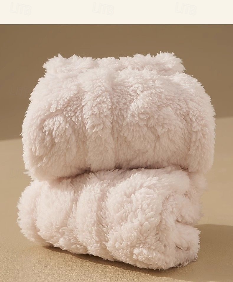 Calzini invernali caldi da notte per donna e uomo, foderati in pile spesso, calzini anti-freddo in peluche, morbidi e comodi, antiscivolo, a metà polpaccio del 2026 a $9.49 –P1