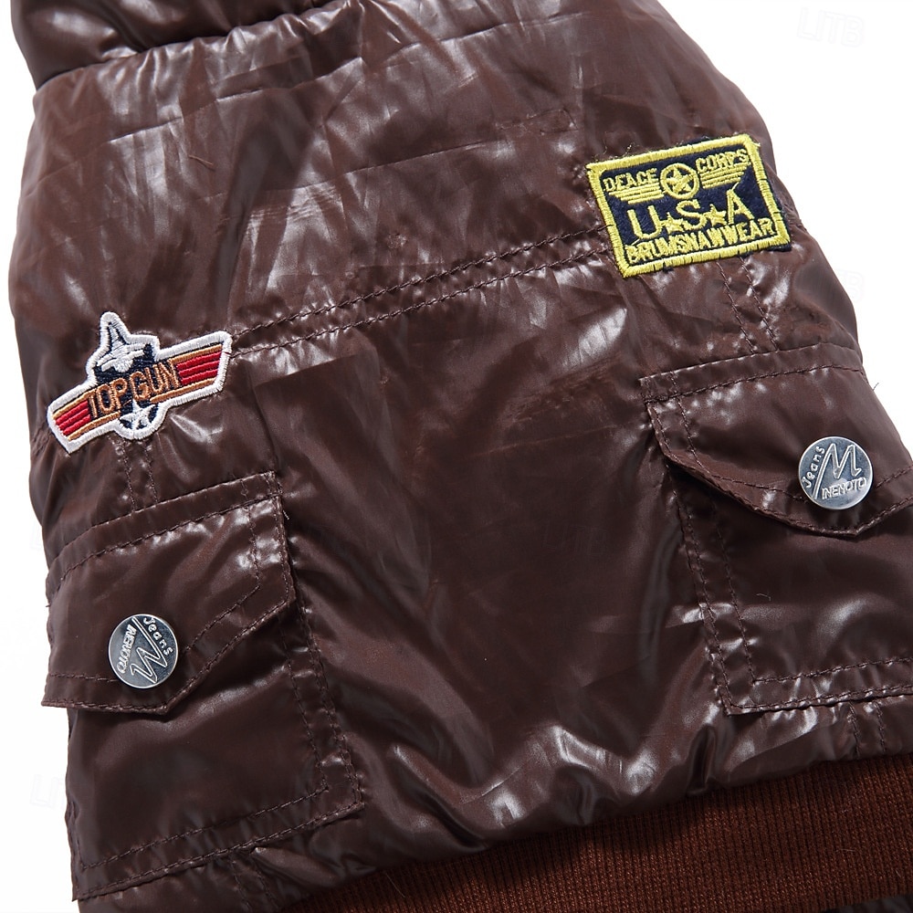 Abrigo para perros pequeños, impermeable, acolchado, extra cálido, abrigo de invierno 2026 - $24.99 –P6