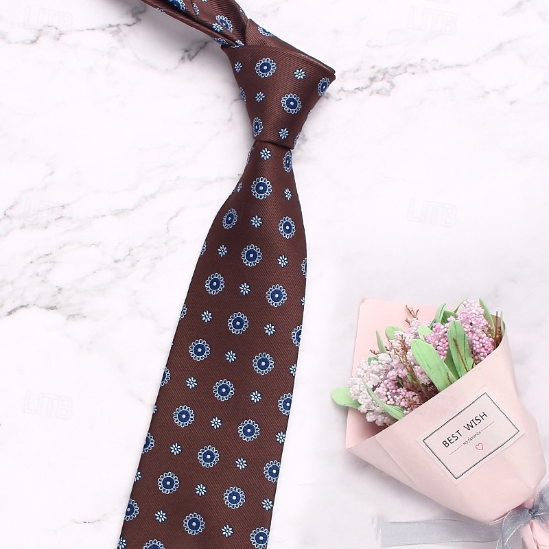 Homme Cravates Mode Classique Moderne Contemporain Géométrique À Motifs Fête de mariage Tenue quotidienne de 2026 ? $8.99 –P6