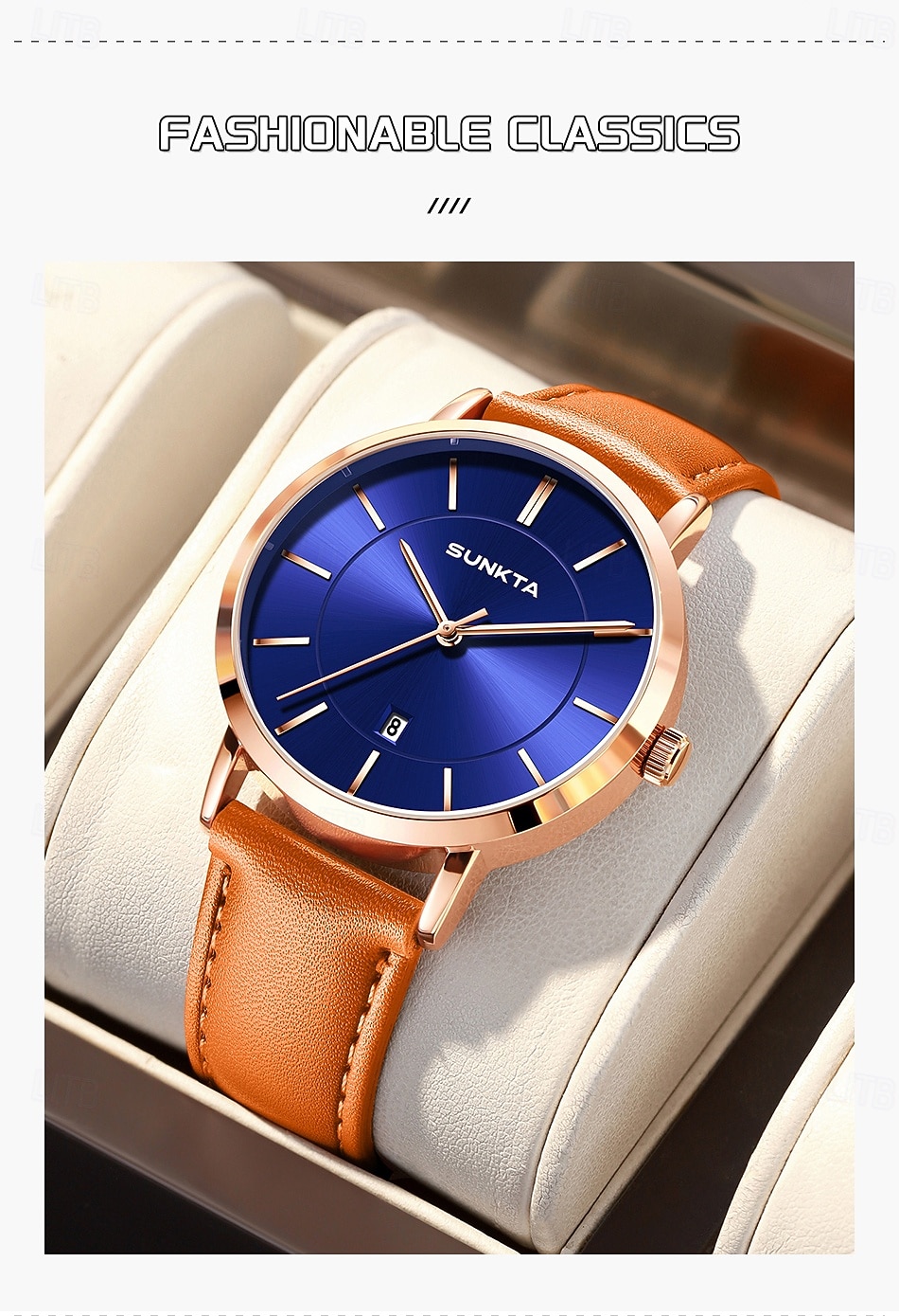 LIGE Men Quartz Watch Business Waterproof PU Leather Watch 2026 - $18.99 –P9