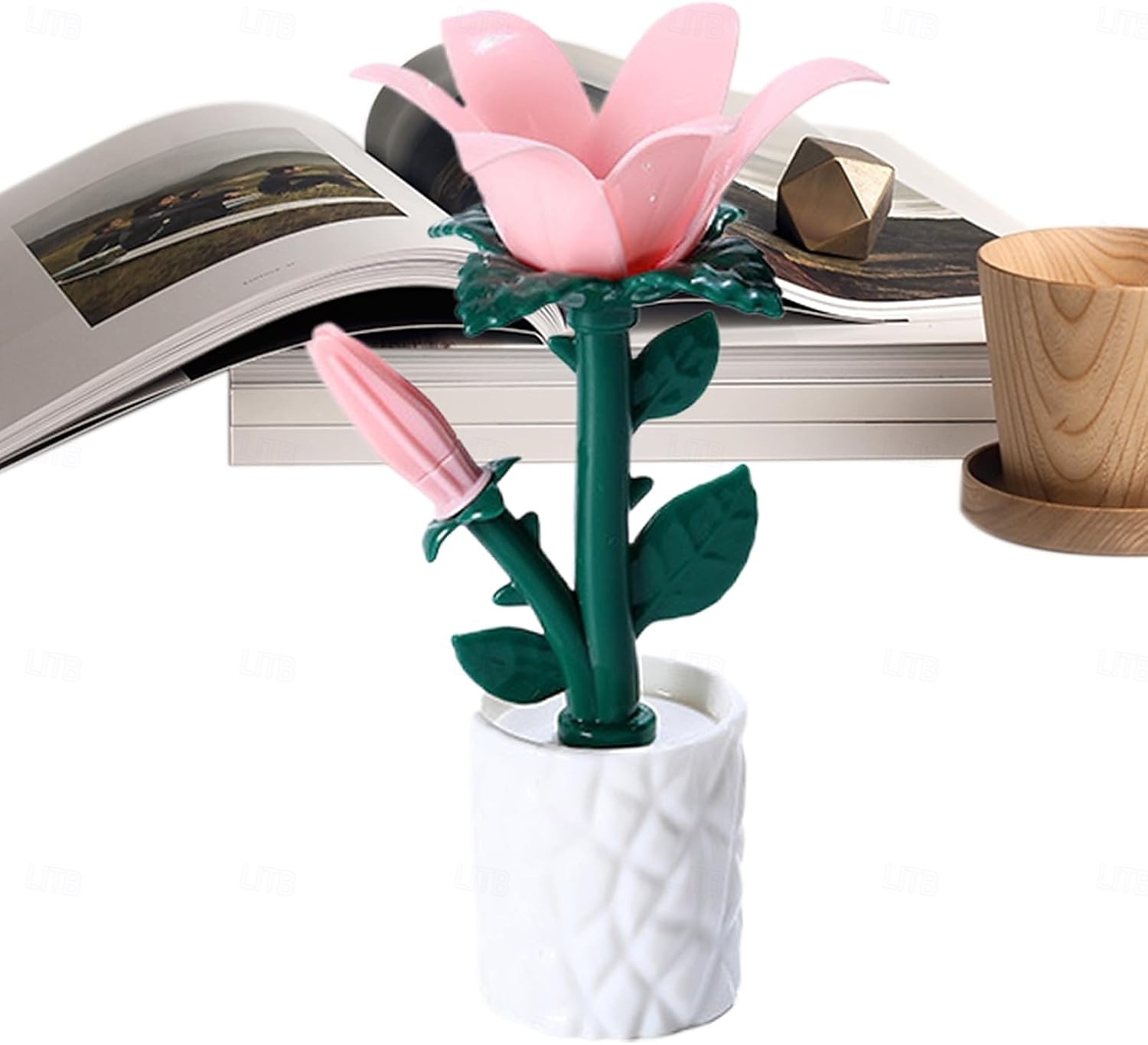 Flower Light, Rose Freesia Desk Decor,Bedside Lamps LED Night Light,for Desk Bedroom Bedside Nightstand Home Decor Office Dorm Apartment Party Birthday Christmas 2026 - $16.49 –P2
