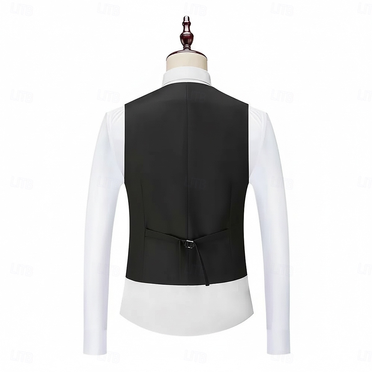 Herren Smokings Partyanzüge Lässig Schwarz Weiß Frühling, Herbst, Winter, Sommer Anzug Schalkragen Mode Party Patchwork Figurbetonter Schnitt 3-teilig Einreiher - 1 Knopf 2026 - $125.99 –P6