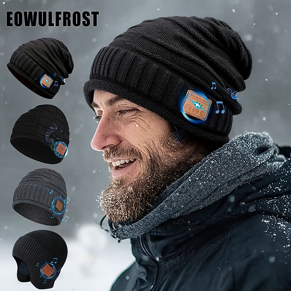 Men's Wireless Hat Valentine's Day Gift for Teenage Boys and Girls  Men's and Women's Adult Teenage Socks  Cool Technology Wireless Music Hat with Earphones for Gamers Husband Valentine's Day Gift 2026 - $25.99 –P2