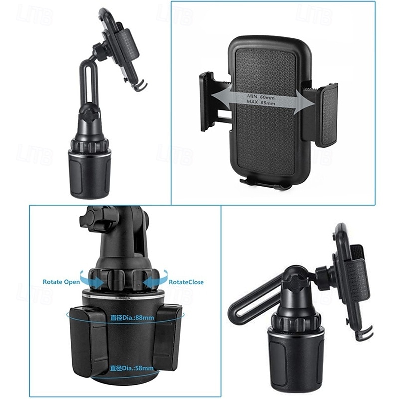 Cup Holder Phone Mount Buckle Type Rotatable Adjustable Phone Holder for Car Car Truck Compatible with All Mobile Phone Phone Accessory 2026 - $24.99 –P6