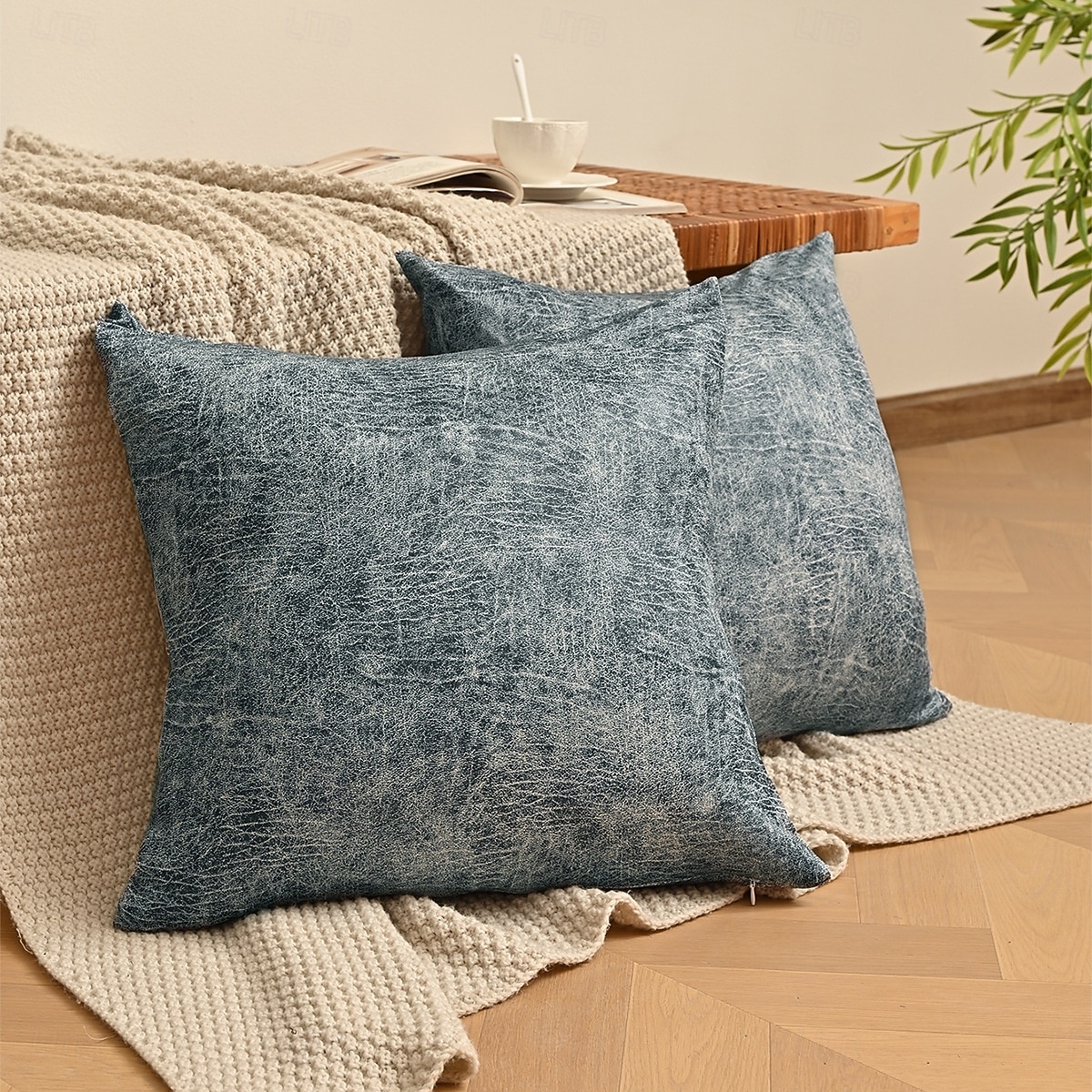 Stretchable Waterproof Matte PU Pillow Cover Soft Cushion Case Durable Decorative Throw Pillow for Sofa Bed Office Living Room Home Furniture Accessory 2026 - $9.99 –P6