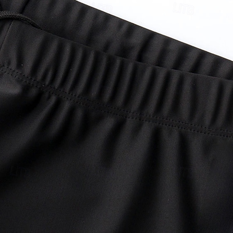 Men's 2 Piece Rash Guard Surfing Shirt Swimsuit Shorts Stripes UV Sun Protection Quick Dry Short Sleeve Swimwear Beach Water Sports Swimming Summer 2026 - $26.99 –P8