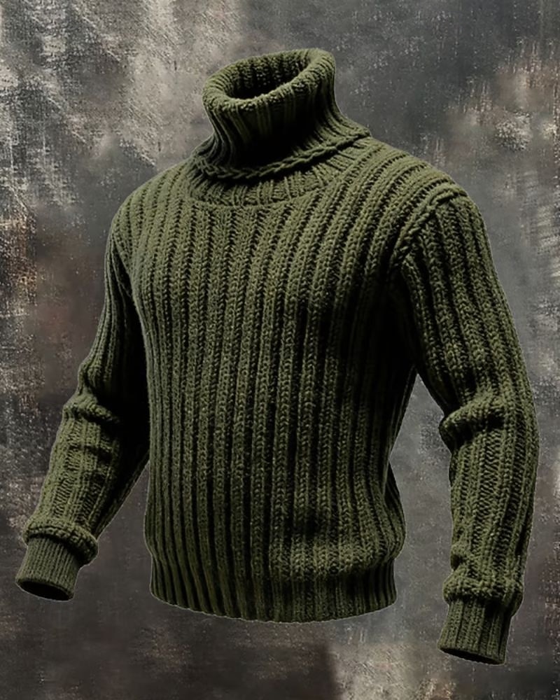 Per uomo Felpa Maglione Maglione a maglia A Coste Maglia Top Regolari Lavorato a maglia Tinta unica Dolcevita Moda Streetwear Casuale Abbigliamento quotidiano Abbigliamento Autunno Inverno Nero Rosso del 2026 a $39.99 –P1