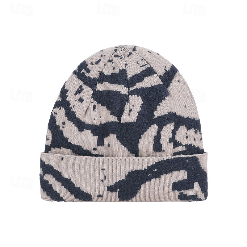 Winter Outdoor Cold Weather Hat For Women Stylish European American Knit Beanie With Ear Protection Large Head Cover Warm Fleece Lined Winter Cap 2026 - $9.49 –P9