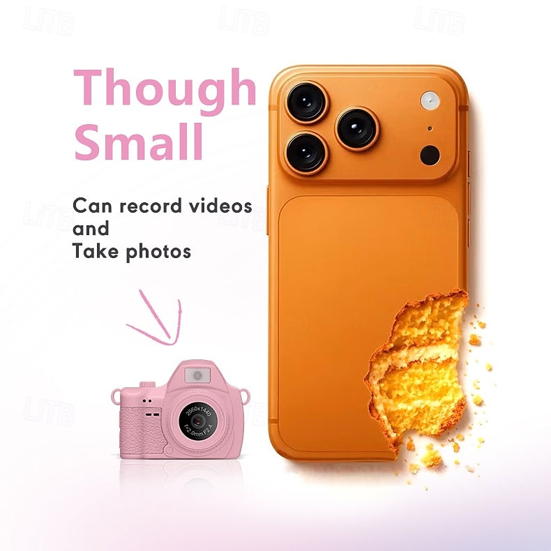 Миниатюрная цифровая камера-брелок, компактный портативный микрорегистратор с датчиком малого пикселя 1440p 2k, мини-камера размером с большой палец, микровидеокамера-брелок 2025 - $32.99 –P4