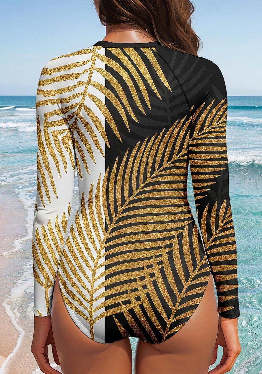 Γυναικεία Μαγιό γιλέκο Άνθινο UPF50+ Γρήγορο Στέγνωμα Ελαφρύ Μακρυμάνικο Κορμάκι Μπλούζα για κολύμβηση Σέρφινγκ Παραλία Θαλάσσια Σπορ Καλοκαίρι 2026 - $30.99 –P2