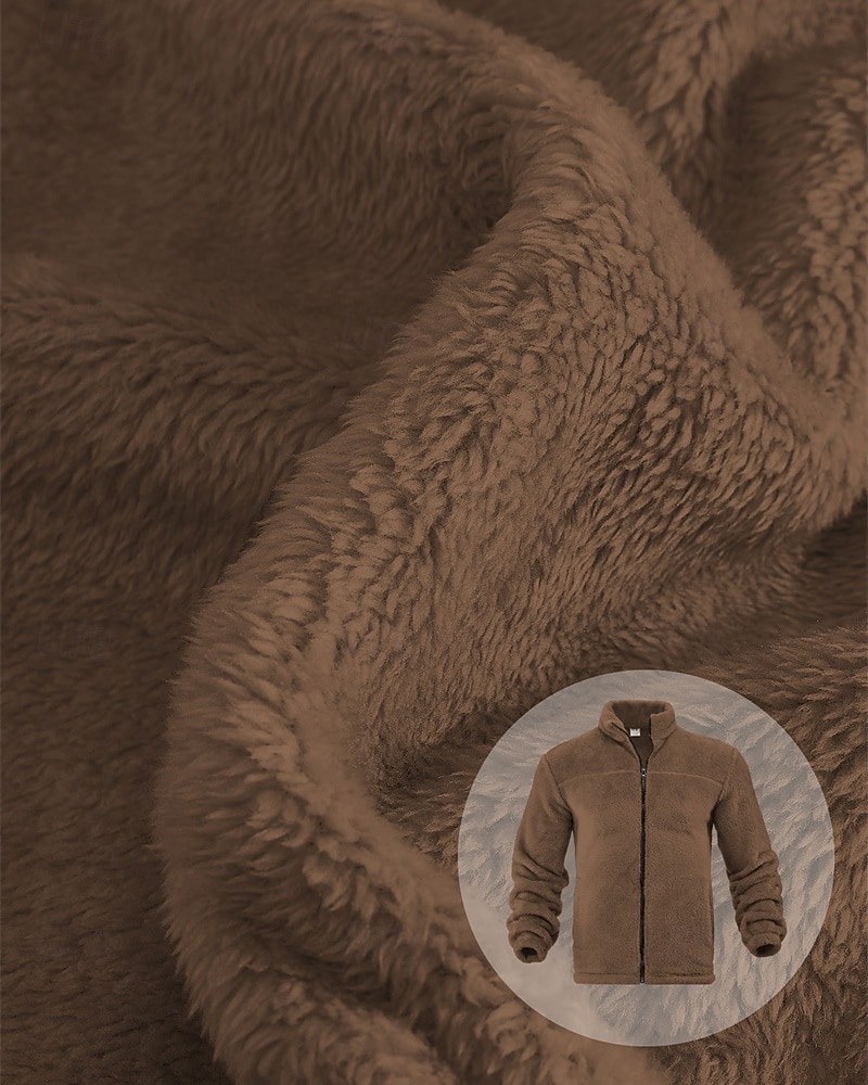 Per uomo Giacca Invernale Cappotto Teddy Giacca Casual Vacanza Quotidiano Caldo Tasca Autunno Inverno Semplice Moda Classico Collo alla coreana Regolare Nero Blu marino Marrone Cachi Grigio scuro del 2026 a $30.99 –P5