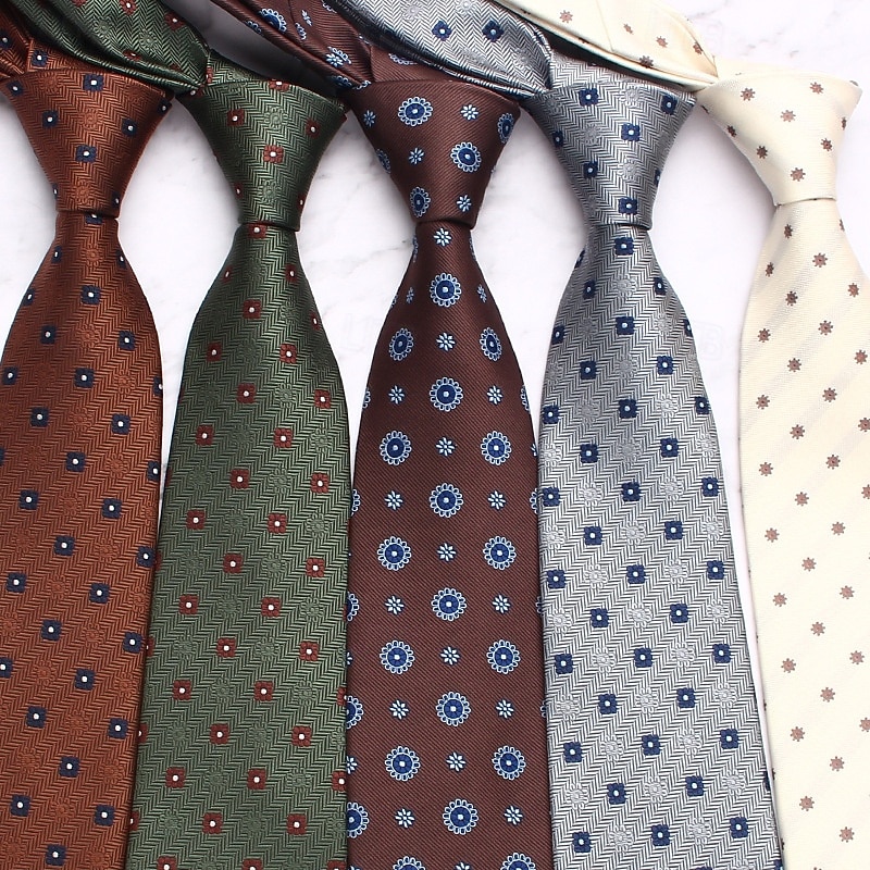 Homme Cravates Mode Classique Moderne Contemporain Géométrique À Motifs Fête de mariage Tenue quotidienne de 2026 ? $8.99 –P1