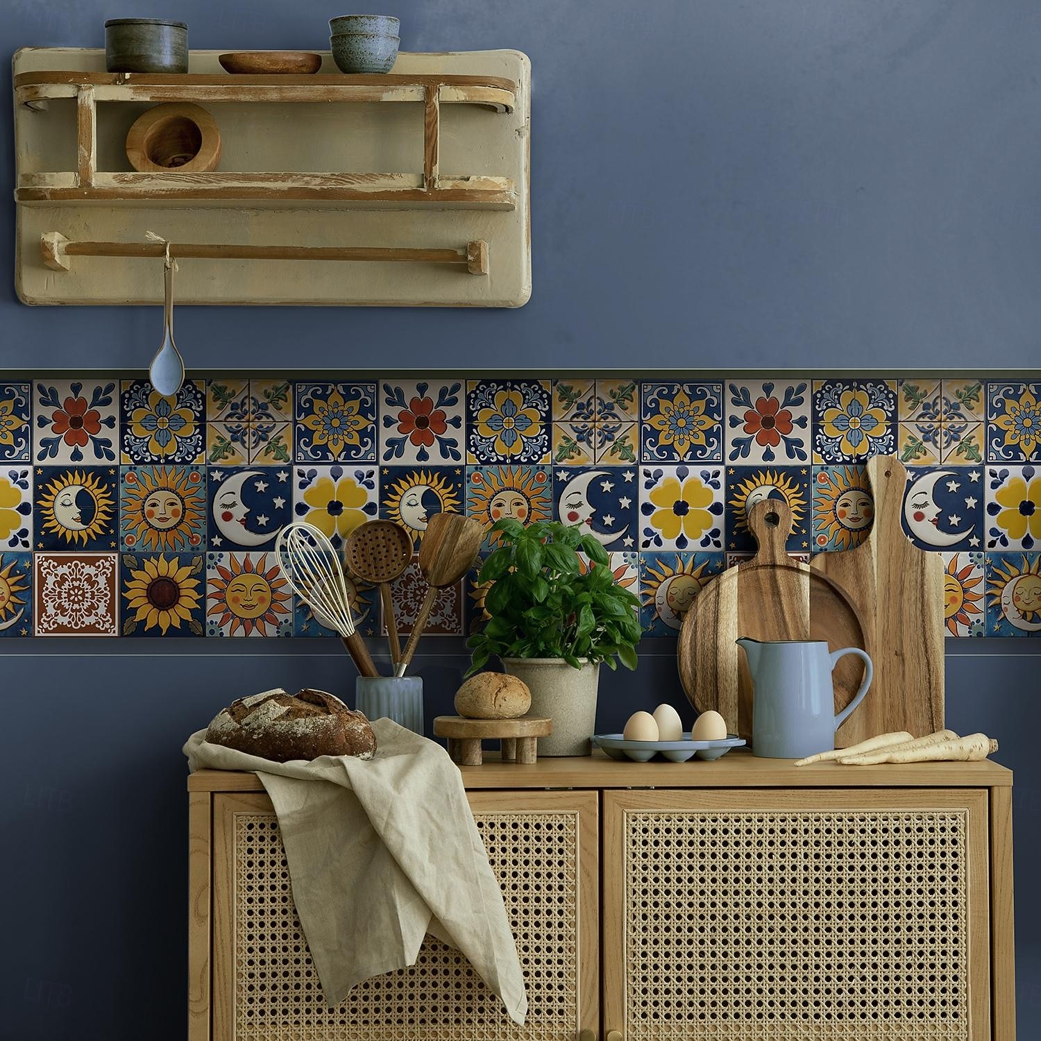 12 τεμάχια αυτοκόλλητα πλακιδίων τοίχου 3d peel stick 6x6 in, παχύ μωσαϊκό κρυστάλλου αφρού pe, αδιάβροχο backsplash για κουζίνα, μπάνιο &διακόσμηση σπιτιού, μεταλλικό κουτί δώρου με πάνελ τοίχου 2026 - $28.99 –P1