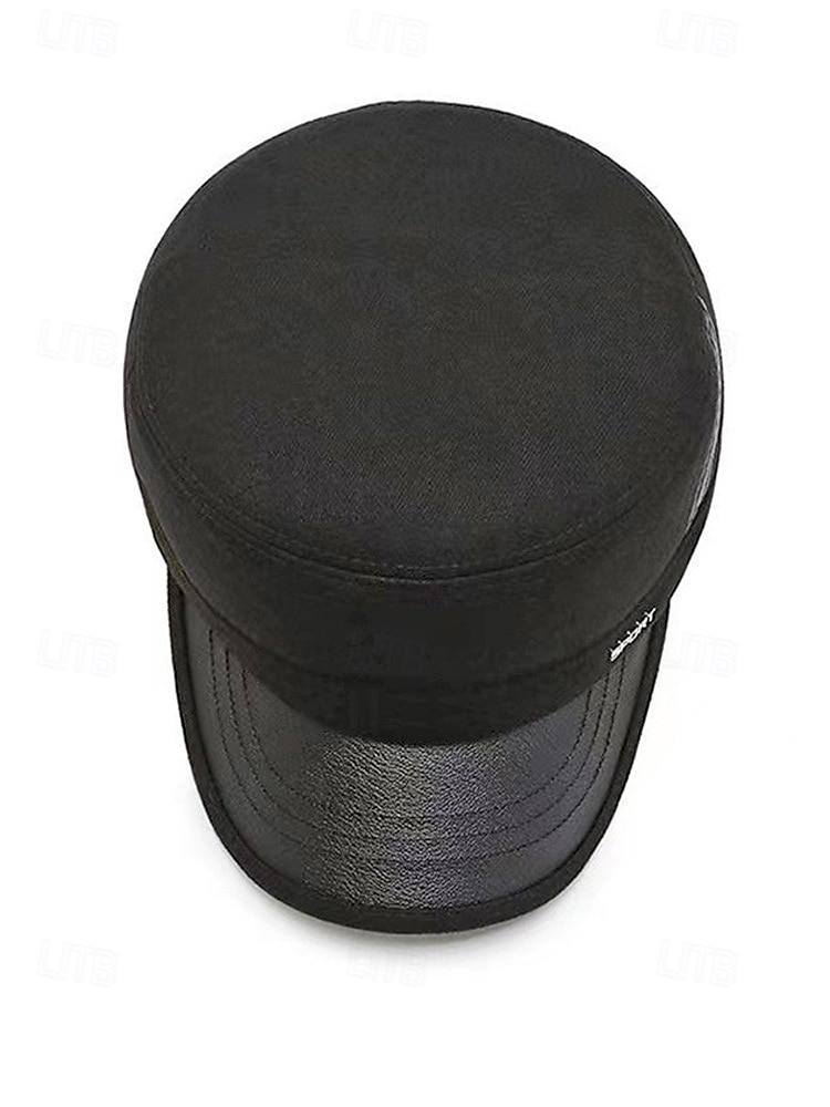 Ανδρικό χειμερινό καπέλο από πολυεστέρα με πτυσσόμενα αυτιά, κομψό και ζεστό, ιδανικό για κρύο καιρό σε εξωτερικούς χώρους 2026 - $11.99 –P8