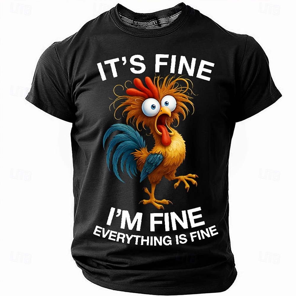 Herr Tupp Rolig Slang T-shirt Kortärmad T-shirt 3D-tryck Rund hals Skjorta Mode Dagligen Dagligen Gata Grön 1# Blå 1# Sommar Vår Kläder S M L XL XXL XXXL 2026 - $21.99 –P1