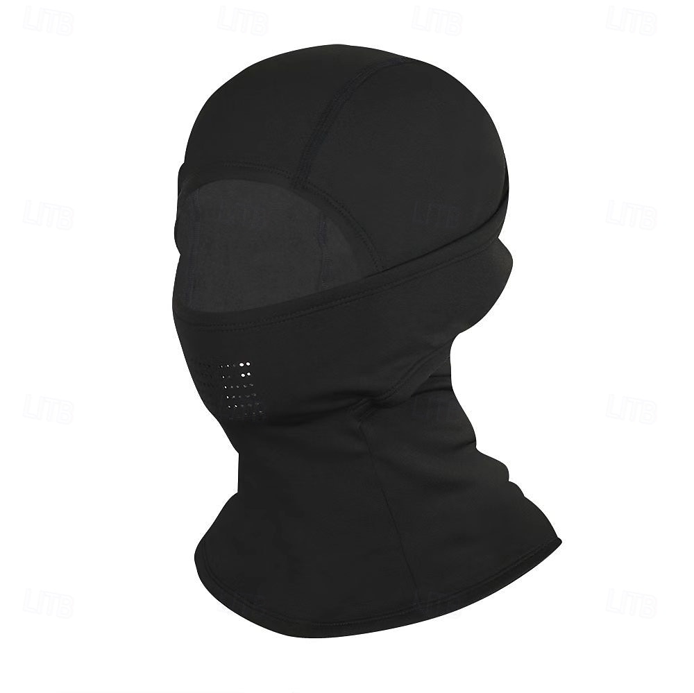Bonnet 3 en 1 avec cache-cou et masque de protection contre le froid, doublé polaire noire, coupe-vent et anti-poussière, idéal pour le cyclisme, la moto et les sports de plein air. de 2026 ? $16.49 –P9