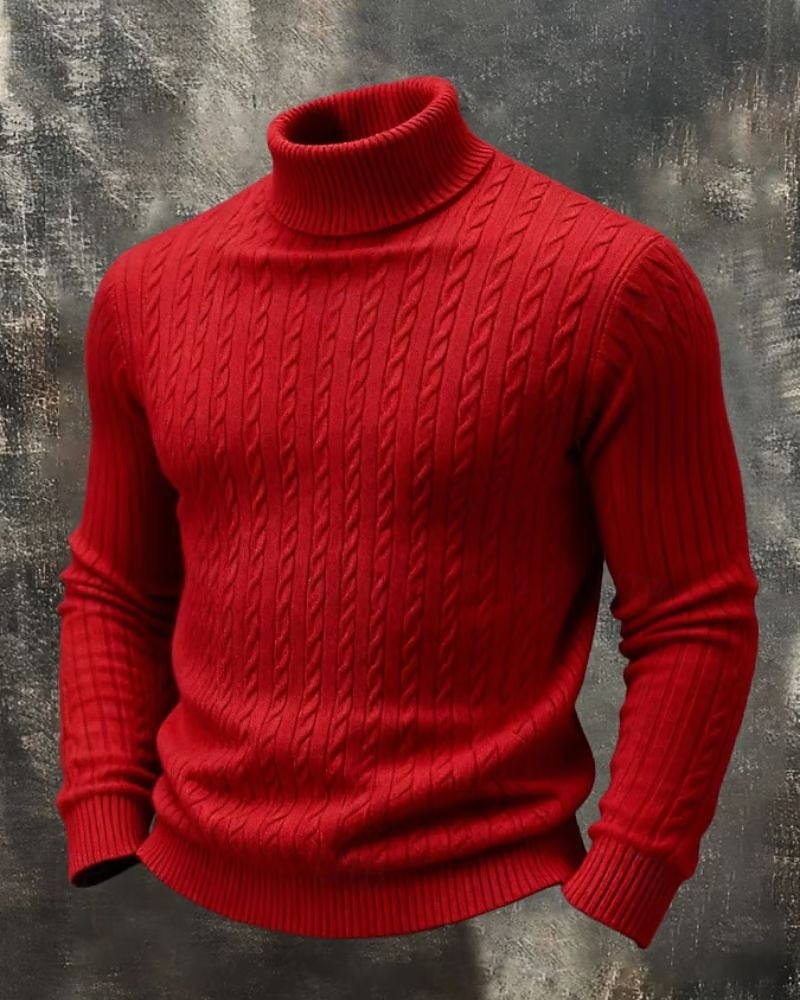 Homme Pull Pull Tricoté Côtelé Tricoter Hauts Réguliers Tricoté Couleur Unie Col roulé Mode Streetwear Occasionnel Tenue quotidienne Vêtement Tenue Automne Hiver Noir Blanche S M L de 2026 ? $22.99 –P3