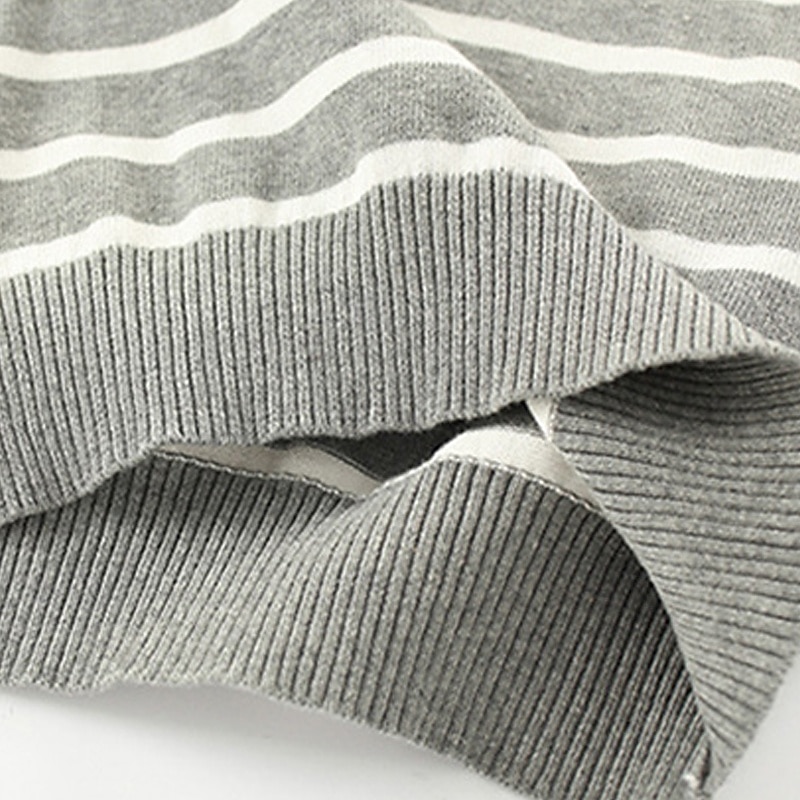 Bambini Ragazzi Pullover Maglione A righe Manica Lunga Girocollo All'aperto Moda Blu marino Autunno Vestiti 4-12 Anni del 2026 a $17.99 –P6