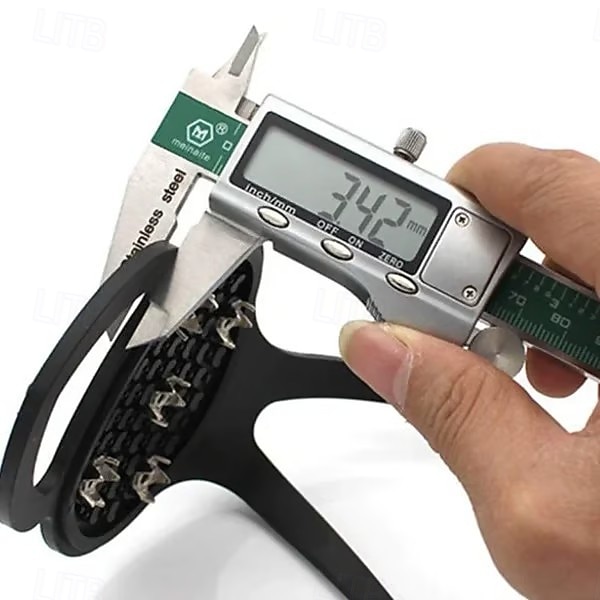 5 Pairs Universal Non-Slip Gripper Spikes for Shoes Ice Snow Grips Traction Cleats with 5 Studs Crampon Universal Snow Spikes for Hiking Walking Climbing Outdoors 2026 - $18.49 –P8