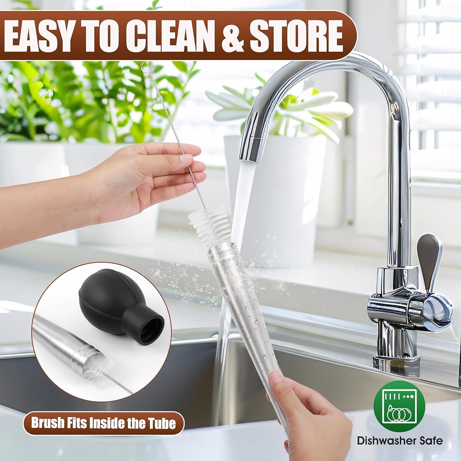 siringa in plastica per iniettare carne, kit per iniezioni di tacchino con 2 aghi in acciaio inossidabile per iniettare la marinata nella carne di tacchino, pollo, petto di maiale, ideale per del 2026 a $12.99 –P2