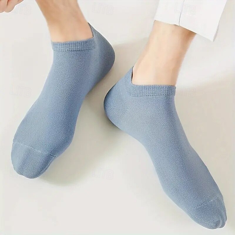 Муж. 7 пар Мульти пакеты Носки Носки для бега Повседневные носки Multi Color Цвет Буквы Отпуск Для занятий спортом Повседневные Классический Средней плотности Весна Осень Мода На каждый день 2026 - $5.49 –P4