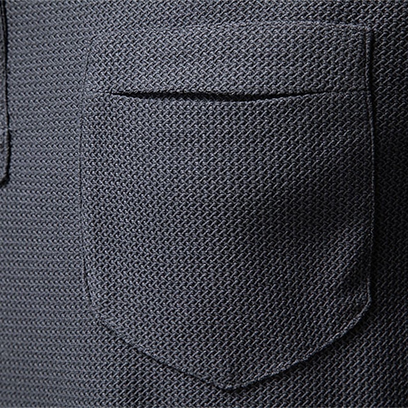 Herre Genser Svart Hvit Militærgrønn Mørkegrå Opprett krage عادي Lomme Sport & Utendørs Daglig Ferie Polyester Gatemote Grunnleggende Fritid Vår Høst Klær Gensere Gensere 2026 - $30.99 –P17